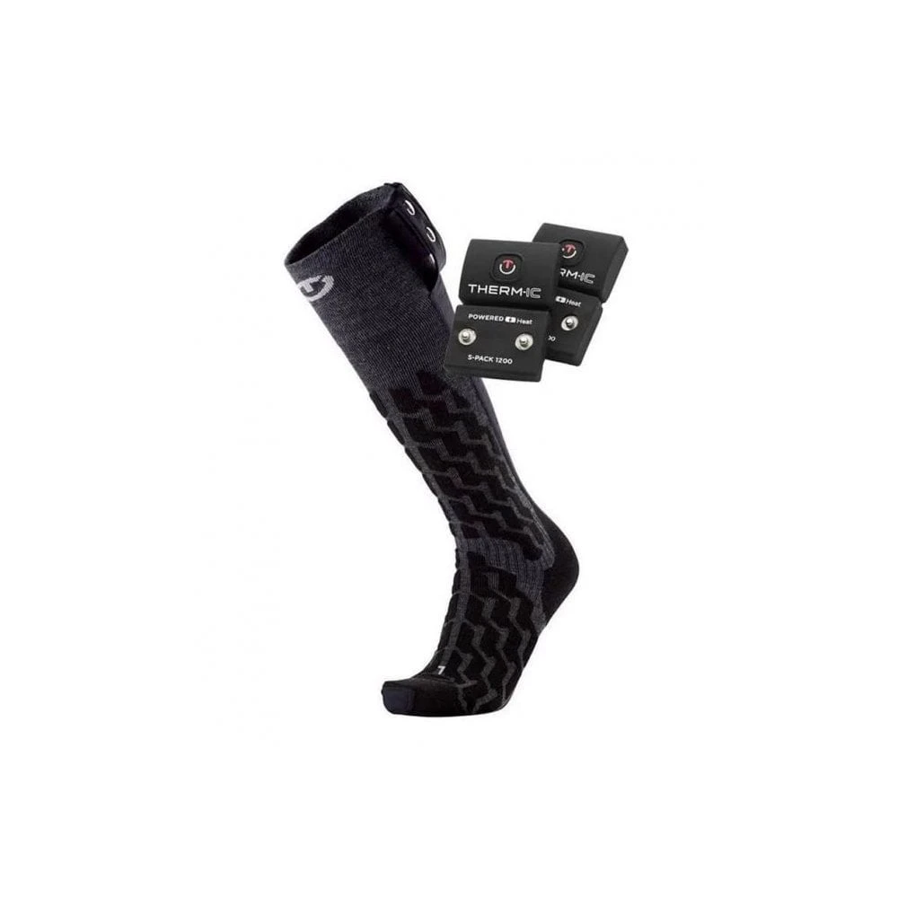 Therm-IC Power Heat Uni Ski Sock + S-Pack 1200